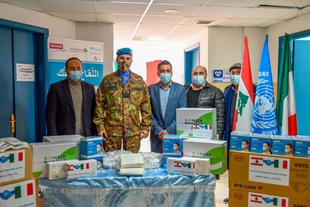 UNIFIL: da caschi blu italiani medicine e materiali di protezione a Ospedale di Qana