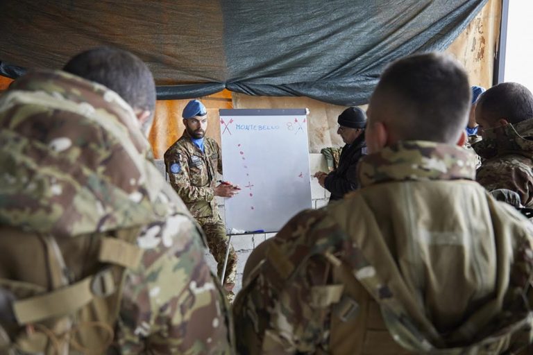 UNIFIL: Sector West a guida italiana addestra le Forze Armate Libanesi