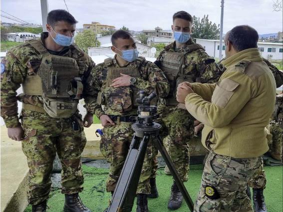 UNIFIL: caschi blu italiani addestrano Forze Armate Libanesi