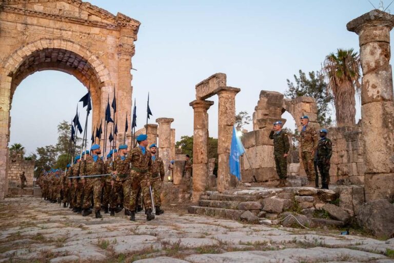 Tiro, la Medal Parade per i caschi blu italiani