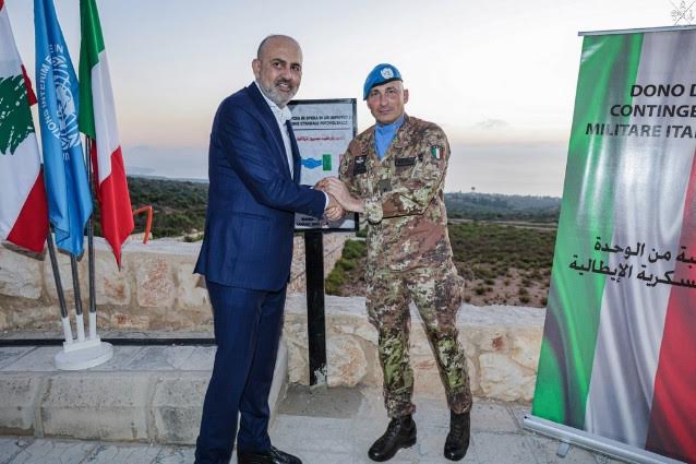 Libano: italiani di UNIFIL inaugurano impianti e strutture per popolazione civile