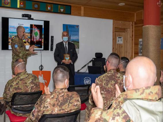 UNIFIL: conferenza sulla storia del Libano per i caschi blu italiani