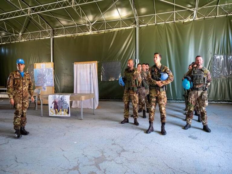 Libano: caschi blu italiani Unifil testano le procedure di emergenza di UNIFIL