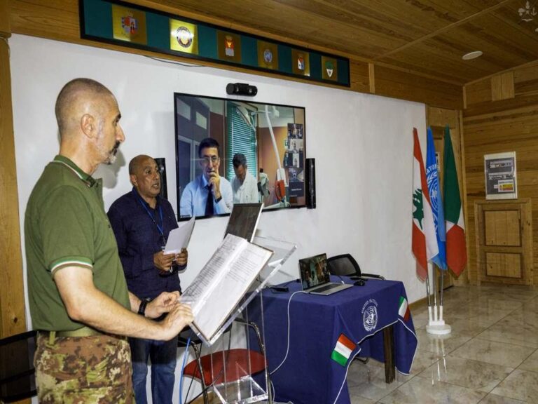 Libano: UNIFIL; Caschi Blu Italiani con medici libanesi per la prevenzione del cancro