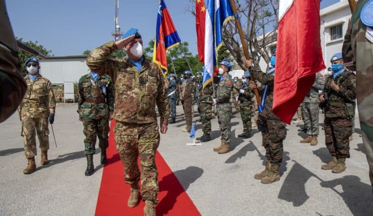 UNIFIL marks Day of Peacekeepers celebrating young “blue helmets”