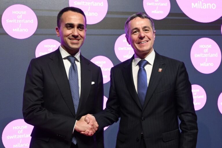 Di Maio: Italia sostiene Svizzera per candidatura Consiglio Sicurezza