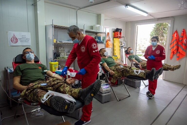 Unifil: Libano Sud, caschi blu italiani organizzano donazione di sangue