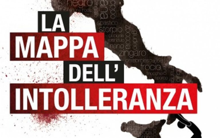 ‘Quinta mappa dell’intolleranza’: cala numero discorsi d’odio, aumenta violenza linguaggio