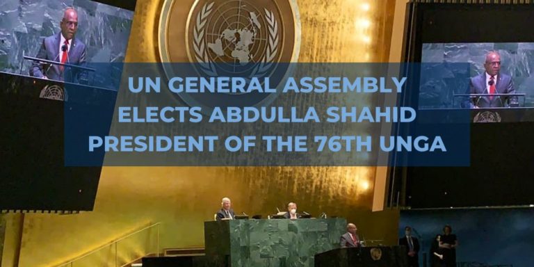 UNGA76: Ministro Maldive e’ nuovo presidente,  prima volta