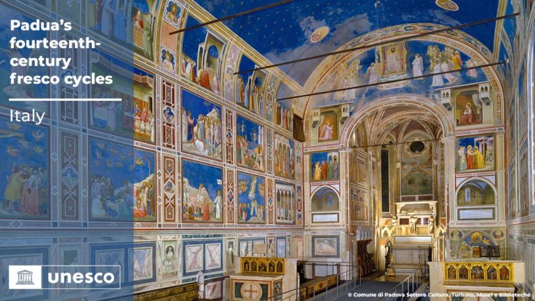 Padua’s frescoes and Montecatini Spa Town inscribed into World Heritage List