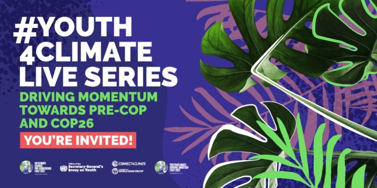 In preparation of COP26, Italy hosts #YouthforClimates Live Series