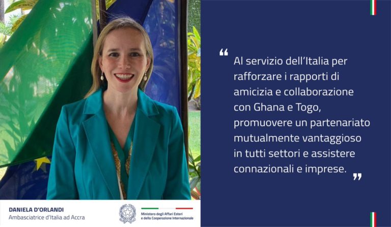 Daniela d’Orlandi: da Ginevra ad Accra, neo-ambasciatrice in Ghana e Togo