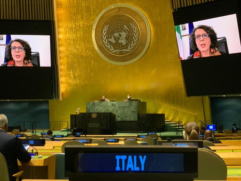 Financing for Development: Italy renews commitment for sustainable recovery from COVID