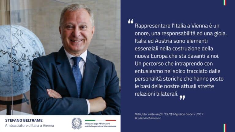 Stefano Beltrame nuovo Ambasciatore d’Italia a Vienna