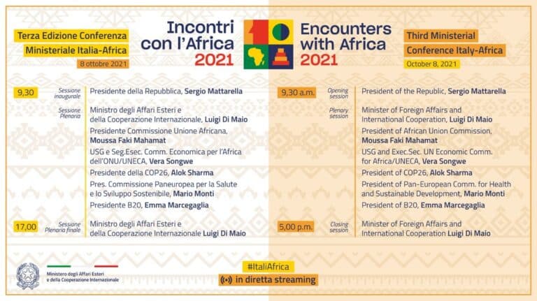 Italy-Africa Conference kicks off in Rome preceded by bilateral meetings