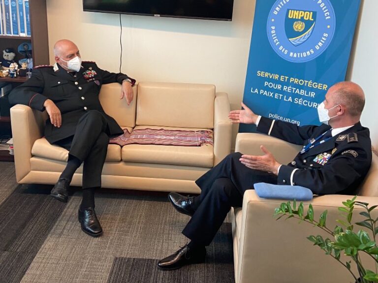 Gen. Bernardini (Carabinieri) in New York to foster Italy’s commitment in UN peacekeeping