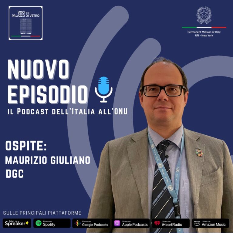 Voci dal Palazzo di Vetro: Maurizio Giuliano (UNDGC), lavorare all’ONU non può prescindere dall’esperienza sul campo