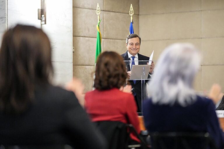 Conferenza Ambasciatori: Draghi, “grazie a politica estera, Italia e’ piu’ forte”