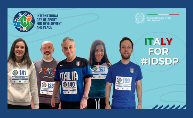 Italian Mission joins International Day of Sport for Development and Peace