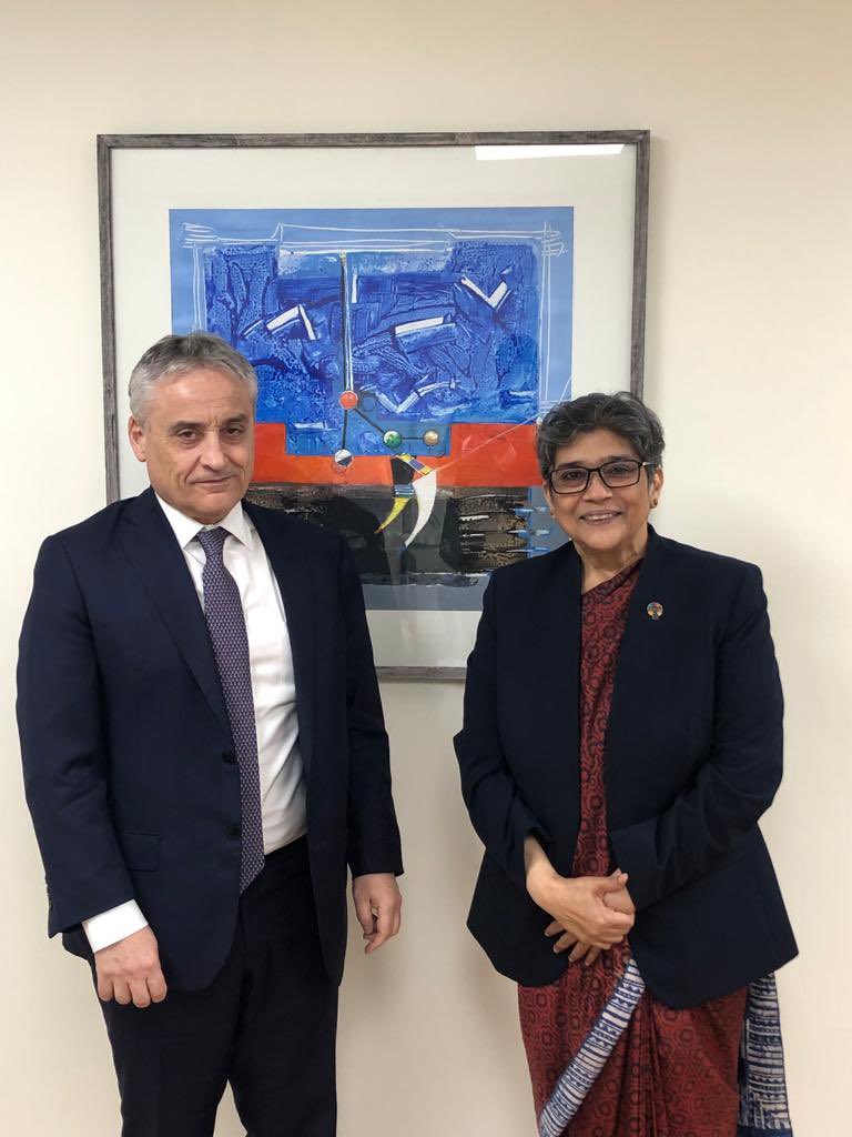 Massari incontra collega Bangladesh, co-chair GoF su peacekeeping “verde”