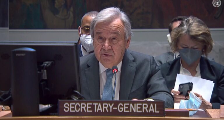 Ukraine: Guterres briefs UNSC on his shuttle diplomacy, “cycle of death, destruction” must stop