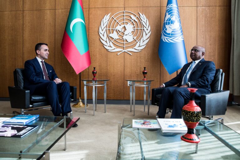 Di Maio all’Onu con Shahid: multilateralismo contro le crisi globali