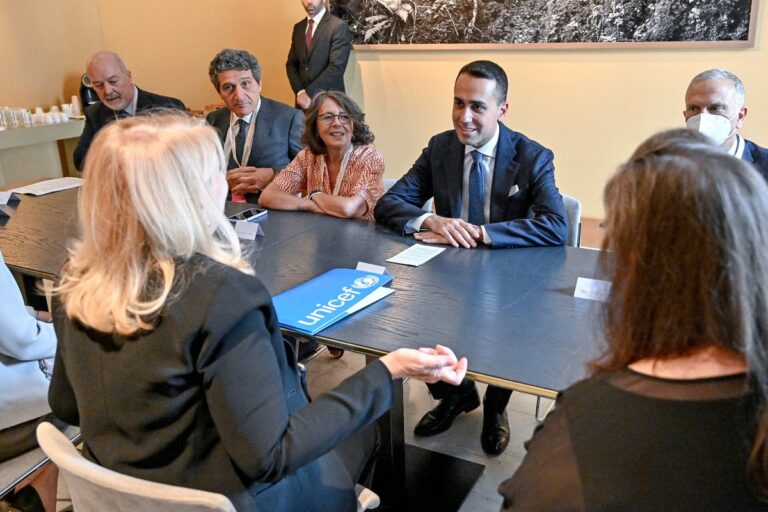 CO-OPERA: Di Maio incontra Russell, impegno Italia per UNICEF