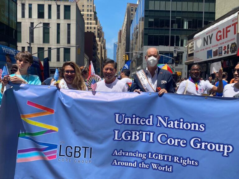 Gay Pride: Italian envoy Petri marches in New York, “together for a better future”