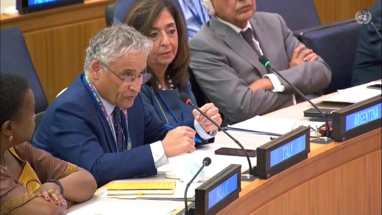 HLPF: Massari, impegno contro crisi alimentare centrale per gli SDGs