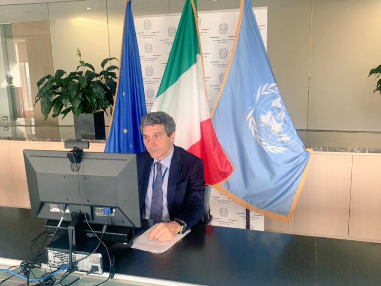 HLPF: DG of Italian Cooperation Cassese holds meetings at the UN