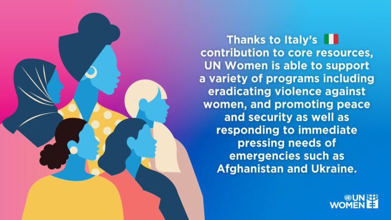 UN Women: Italia aumenta contributo, vicepresidente del Board nel 2023