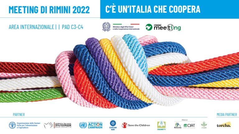 L’Agenzia per la Cooperazione da oggi al 25 agosto al Meeting di Rimini