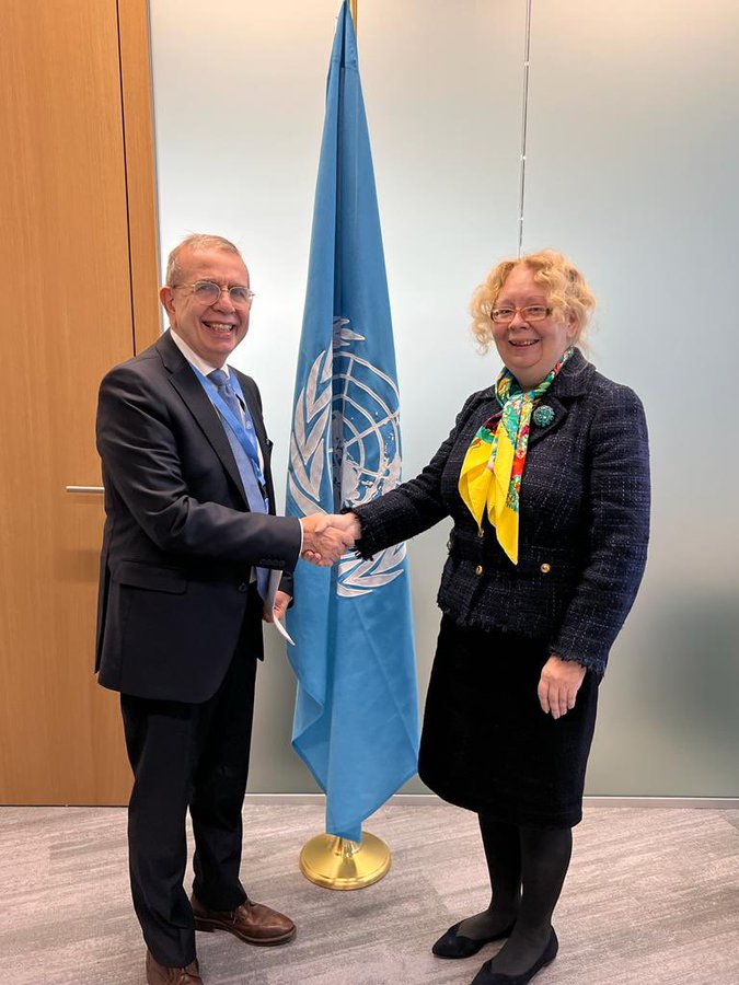 Italy in Geneva: Ambassador Grassi presents credentials to DG Volovaya