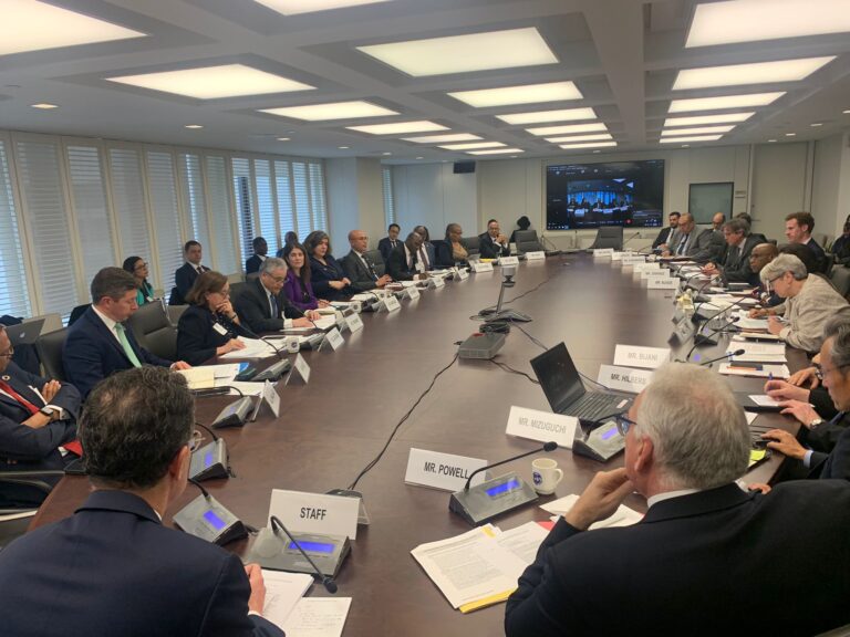 ECOSOC: Amb. Massari in Washington for consultations with IMF, World Bank