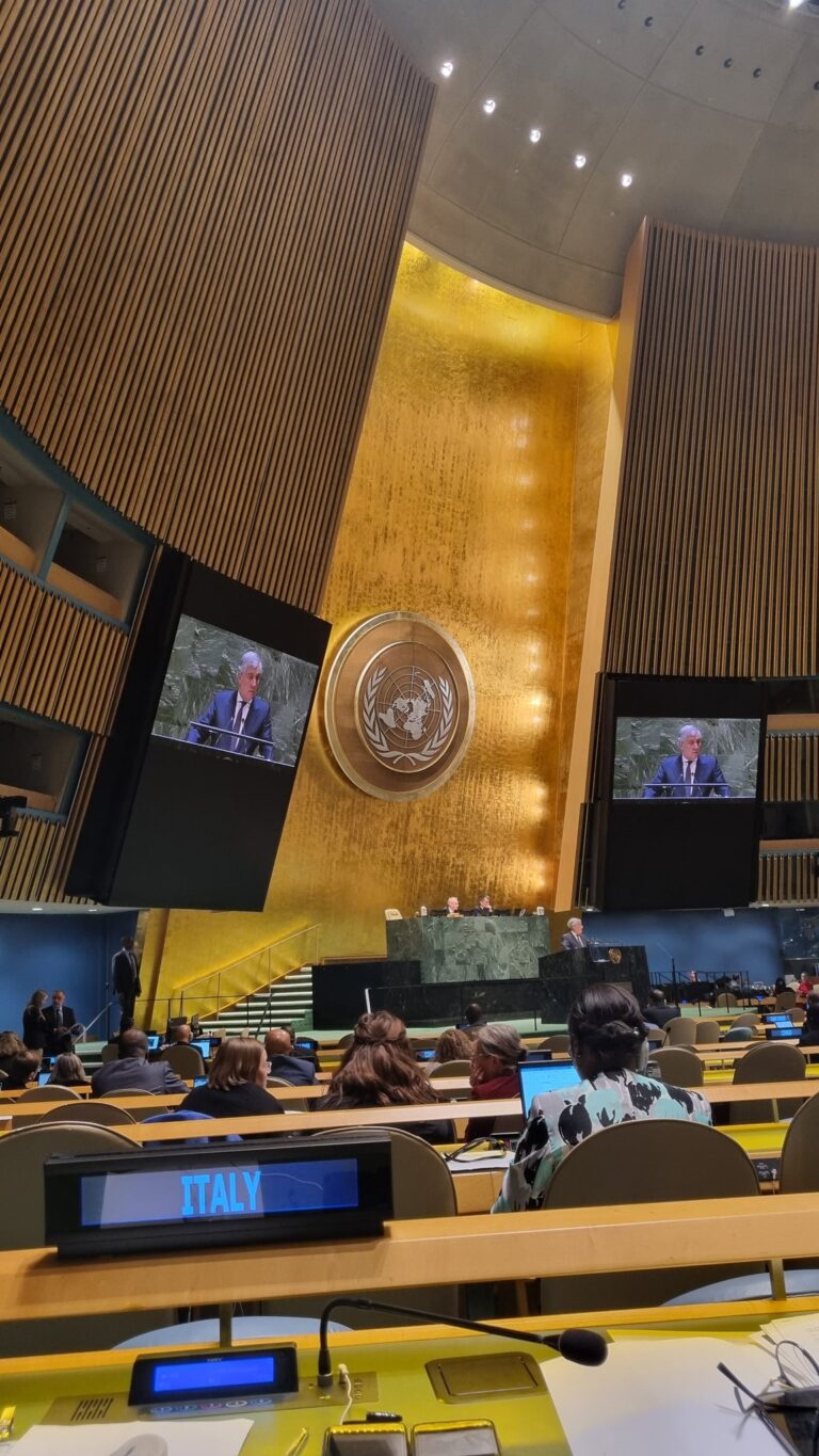 Ucraina: Tajani all’ONU, “Parlamento del mondo difenda l’ordine internazionale”