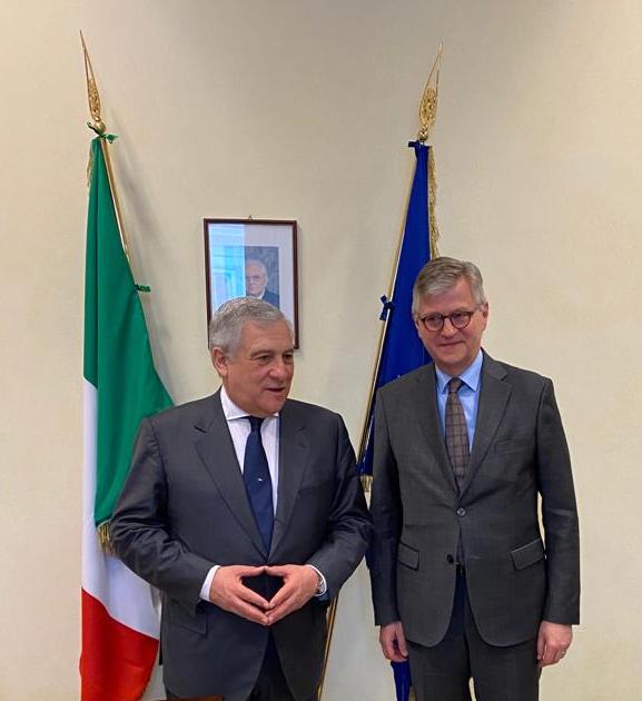 Lacroix incontra Tajani, elogia “significativo” contributo Italia a peacekeeping