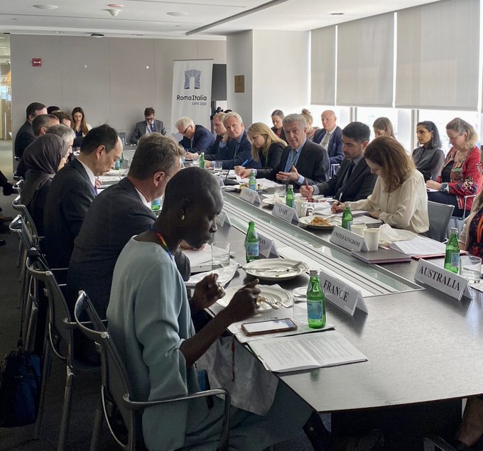 Italy hosts UNHCR head Grandi's briefing on emerging crisis