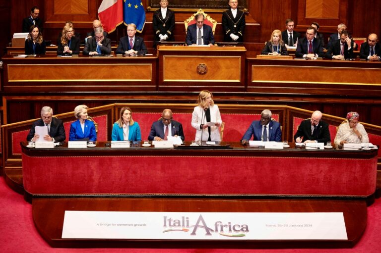 L’allarme di Amina Mohammed al vertice Italia-Africa