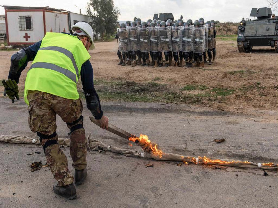 UNIFIL: ordine pubblico, caschi blu italiani si addestrano con forze armate libanesi