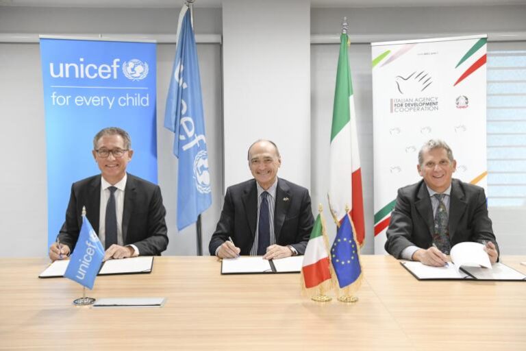 Italy with UNICEF: 2 million Euros to empower young people in Jordan