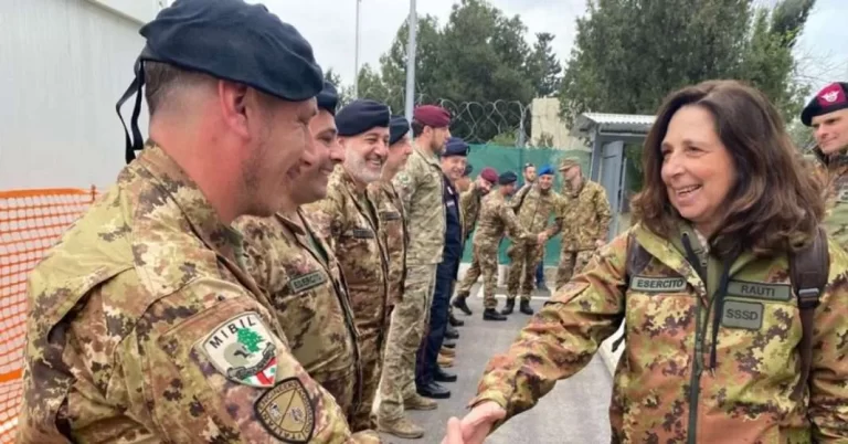 UNIFIL: delegazione italiana con sottosegretaria Rauti visita caschi blu italiani e Mibil