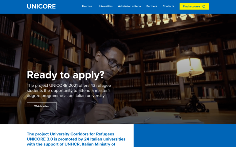 Italian universities will welcome refugees living in Ethiopia