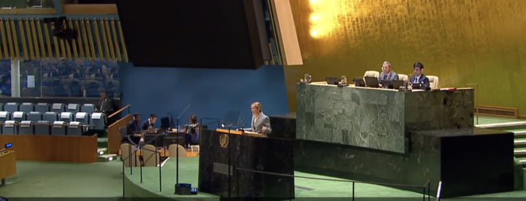 UNGA 78: Meloni all’Assemblea Generale, l’Onu non si lavi le mani dei migranti