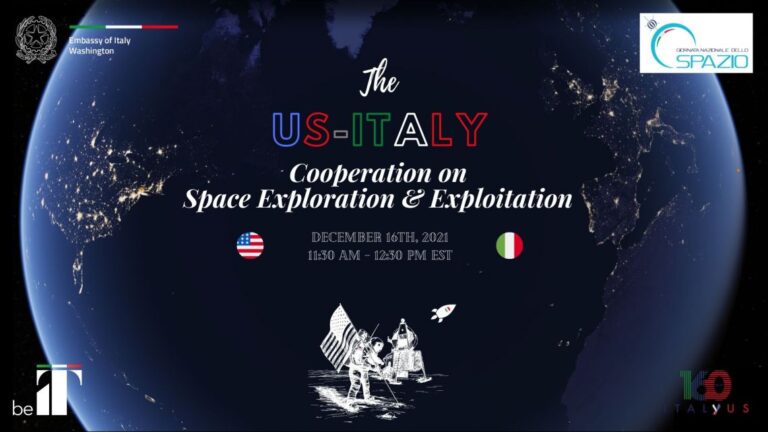 Spazio: panel a Washington per promuovere cooperazione bilaterale Italia-Usa