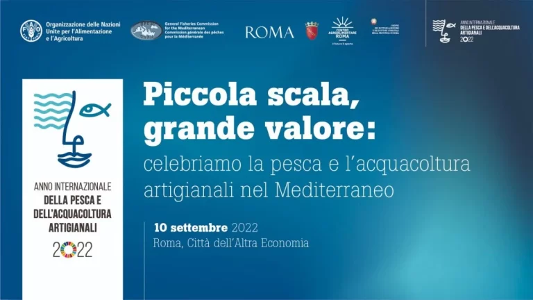 FAO: pesca e acquacoltura, piccolo è meglio. Roma protagonista alla Città dell’Altra Economia