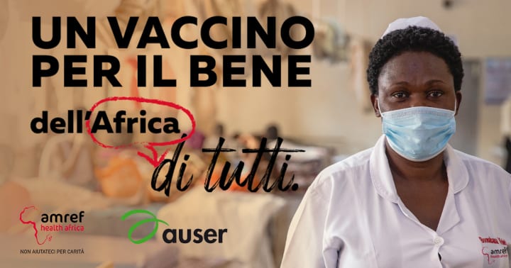 Covid: contro l”aparheid vaccinale’ Amref lancia la nuova campagna in Africa