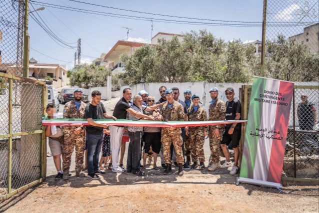 UNIFIL: sport e solidarietà, caschi blu italiani protagonisti di due eventi con i civili libanesi