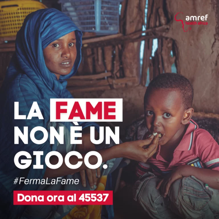 ‘La Fame non è un Gioco’: Amref, tre chef e un rugbista per la Giornata dell’Alimentazione