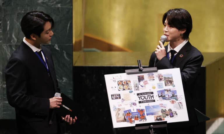 UNGA76: il k-pop entra a Palazzo, i BTS conto razzismo e odio, per sostenibilità