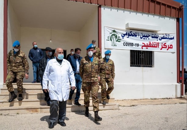 UNIFIL: caschi blu Taurinense in campagna “Together against Covid”